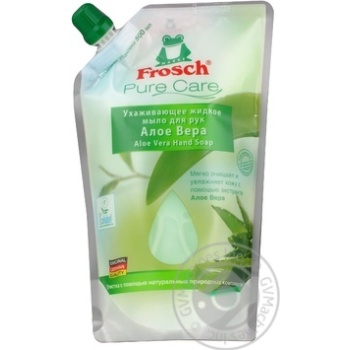 Frosch Aloe Vera For Hands Liquid Soap - buy, prices for MegaMarket - photo 2