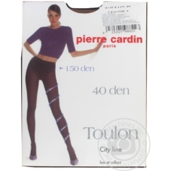 Tights Pierre cardin vizone polyamide for women 40den 2size - buy, prices for MegaMarket - photo 1