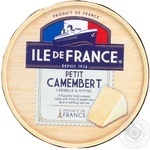 Сир Ile de France petit Camembert м'який 125г