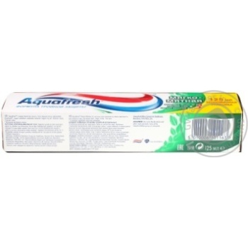 Toothpaste Aquafresh Mild & minty mint 125ml - buy, prices for MegaMarket - photo 3