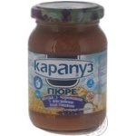 Fruit puree Karapuz apples with blueberry and oat flakes for 4+ month babies 200g