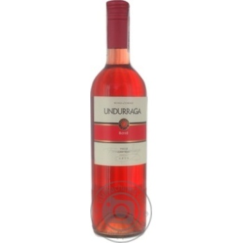 Вино Undurraga Rose рожеве сухе 0.75л х3 купить, цены на МегаМаркет - фото 1