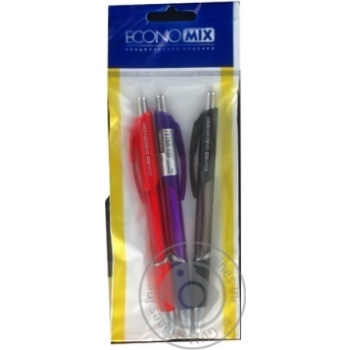 Pen Economix 3pcs - buy, prices for MegaMarket - photo 1