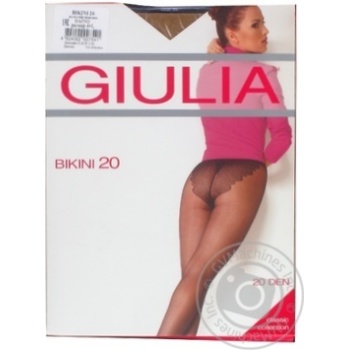 Tights Giulia daino polyamide for women 20den 4size - buy, prices for MegaMarket - photo 1