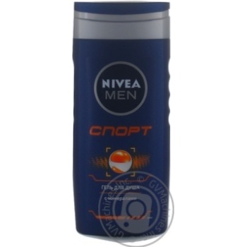 Гель Nivea Men Спорт для душа для мужчин 250мл купить, цены на МегаМаркет - фото 3