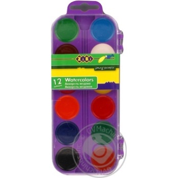 Water-colour Zibi 12colors - buy, prices for MegaMarket - photo 1