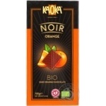 Kaoka Organic With Orange Black Chocolate