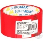 Скотч Buromax пакувальний червоний 48мм*35мArt.ВМ.7007-05 x6