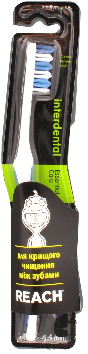 

Щетка зубная Reach Interdental средней жесткости