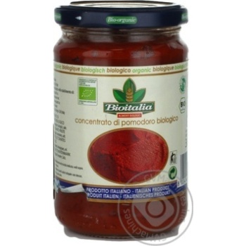 Томатна паста Bioitalia 300г купити, ціни на МегаМаркет - фото 1