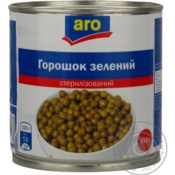 Aro Canned Green Peas 420g - buy, prices for METRO - photo 5