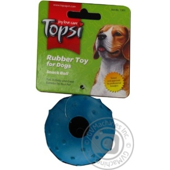 Toy Topsi rubber for snacks 7cm - buy, prices for MegaMarket - photo 2