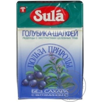 Льодяники голубика, шавлія Sula 40г - купити, ціни на - фото 6