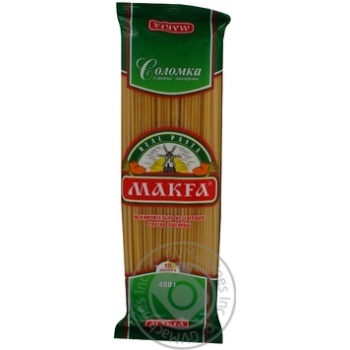 pasta spaghetti makfa 400g polyethylene packaging - buy, prices for - photo 7