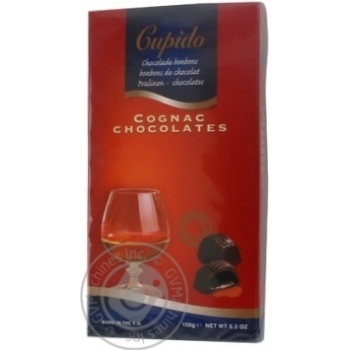 Цукерки Cupido Cogac Chocolates Гамлет 150г