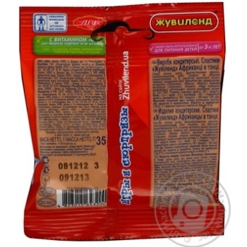 Candy Zhuvilend Slastiki 35g Ukraine - buy, prices for NOVUS - photo 2