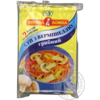 Суп з вермішеллю грибний Еко 18г купити, ціни на МегаМаркет - фото 1