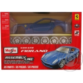 Автомодель збірна 1:24 Ferrari Maisto 39274 blue - купити, ціни на - фото 1