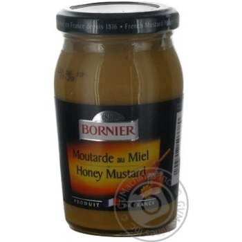 mustard mustard bornier mustard 235g glass jar France - buy, prices for - photo 10