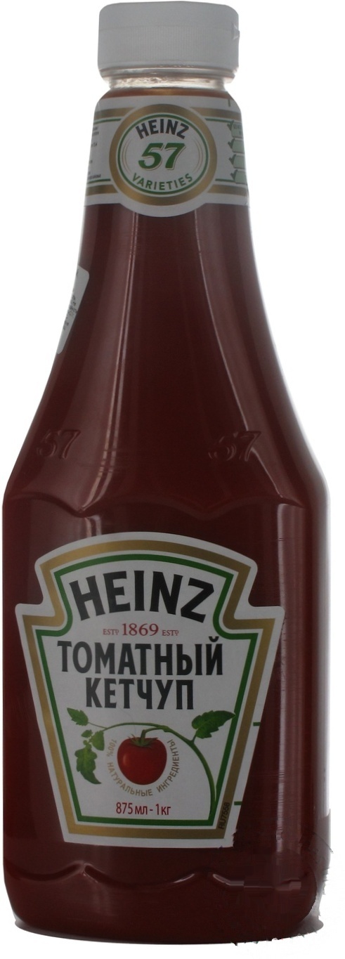 

Кетчуп Heinz томатный 875мл