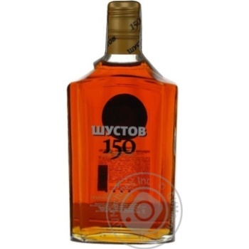 cognac shustov 40% 4years 500ml glass bottle Ukraine - buy, prices for - photo 10