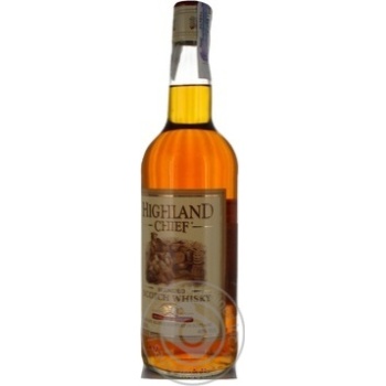 Віскі Highland Chief Blended 3yo 40% 1л х12 купити, ціни на МегаМаркет - фото 2