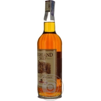 Віскі Highland Chief Blended 3yo 40% 1л х12 купити, ціни на МегаМаркет - фото 6