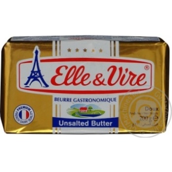 Butter Elle&vire cream 82% 200g France - buy, prices for MegaMarket - photo 1