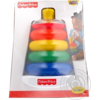 Пірамідка Fisher-Price 71050 - купить, цены на - фото 3