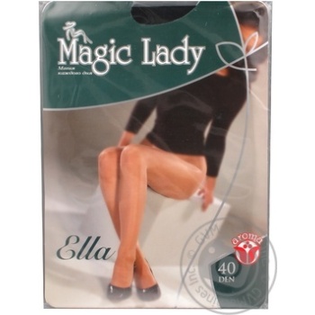 Колготы Magic Lady Ella женские черные 40ден 4р - купить, цены на ULTRAMARKET - фото 1