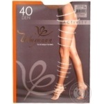 Tights Intuitsia Activity beige polyamide for women 40den 5size