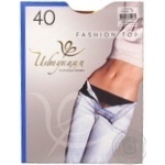 Колготи Інтуїція Fashion Top фіалка 40den