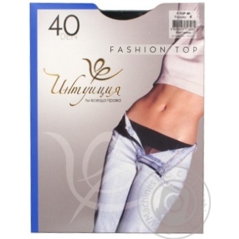 Колготи Інтуїція Fashion Top фіалка 40den купити, ціни на МегаМаркет - фото 3