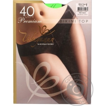 Колготи Інтуїція Bikini Top 40 den купити, ціни на МегаМаркет - фото 1