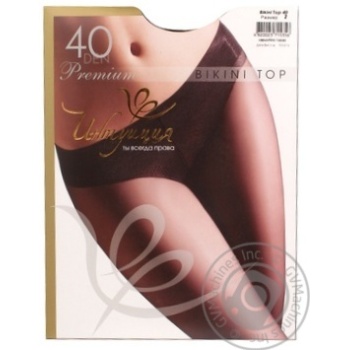 Tights Intuitsia cacao polyamide for women 40den 2size - buy, prices for MegaMarket - photo 3