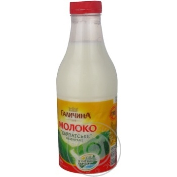 Молоко Галичина Карпатское цельное 3.6% 900г пластиковая бутылка Украина - купить, цены на NOVUS - фото 5