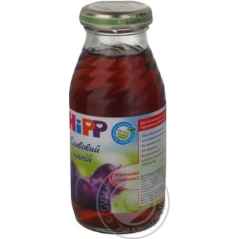 Drink enriched with vitamin C HiPP plum for 4+ months babies 200ml - buy, prices for NOVUS - photo 4