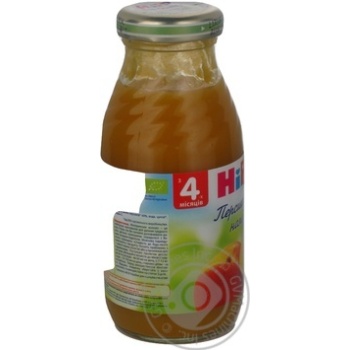 Drink enriched with vitamin C HiPP peach for 4+ months babies glass bottle 200ml Hungary - buy, prices for - photo 9