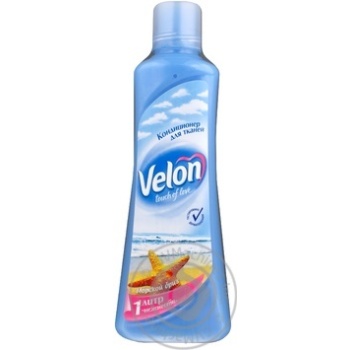 Кондиціонер для тканини Velon Морський бриз 1л купити, ціни на МегаМаркет - фото 1