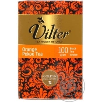 Tea Vilter black 100g - buy, prices for MegaMarket - photo 2