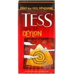 Чорний чай Тесс Цейлон цейлонський байховий в пакетиках 25х2г Україна