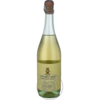 Вино ігристе Chiarli Lambrusco Bianco біле солодке 0.75л купить, цены на МегаМаркет - фото 1
