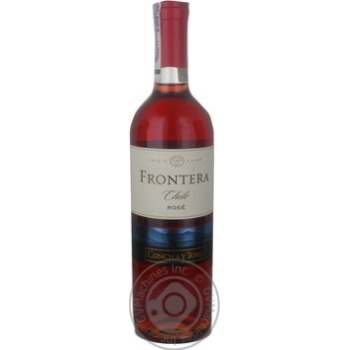 Вино Frontera Merlot Rose розовое сухое 12,5% 0,75л - купить, цены на NOVUS - фото 8