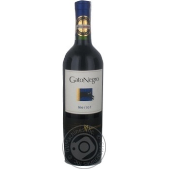 Вино Gato Negro Мерло красное сухое 0,75л купить, цены на МегаМаркет - фото 2
