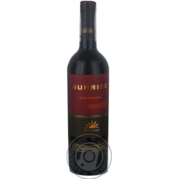 Вино Sunrise Carmenere красное сухое 12% 0,75л - купить, цены на - фото 10