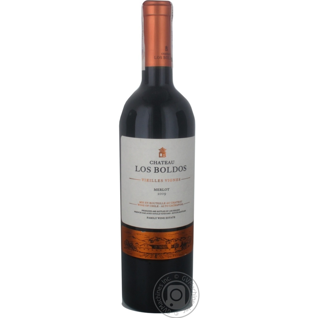 

Вино Chateau Los Boldos Merlot красное сухое 13,5% 0,75л