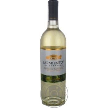 Вино Sarmientos Sauvignon Blanc біле сухе 0.75л купить, цены на МегаМаркет - фото 3