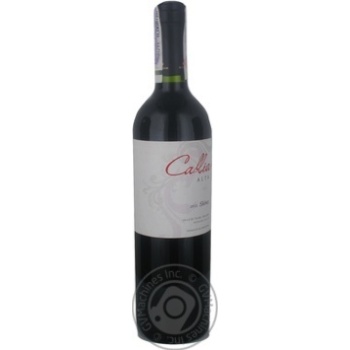 Wine shiraz Callia Callia alta red dry 14% 2009year 750ml glass bottle Argentina - buy, prices for MegaMarket - photo 7