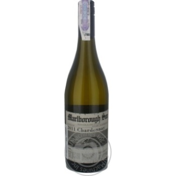 Вино Marlborough Sun Chardonnay біле сухе 0.75л х6 купить, цены на МегаМаркет - фото 1