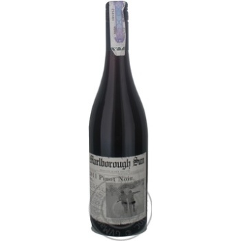 Wine pinot noir red dry 13% 750ml glass bottle Marlborough - buy, prices for MegaMarket - photo 1